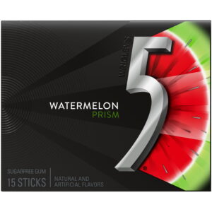 5 gum watermelon prism sugar free chewing gum 15 stick pack 4c0c9e41 91d2 4257 b9d0 90934d055b43.c66bbfb8581a51cfd4a50dbe9a6fb377.jpeg