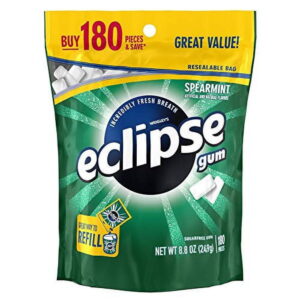 eclipse spearmint sugarfree chewing gum 180 piece bag e081b46e 92cc 49c6 a125 8a4556cf4ae9.b4ad5461fc266731785d7e179d48f1f8.jpeg