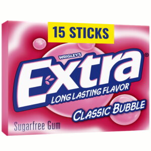 extra classic bubble gum sugar free chewing gum single pack 15 stick 0dc5d27c ef1a 4f8c 9d8b 3365b3287ad4.757214b446ca712289b6887633079d40.jpeg