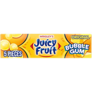 juicy fruit original bubble chewing gum 5 piece single pack 4441a367 b36c 48e0 b0a1 7e2dcea57c21.5cd87c2fb378100bd035c8b26a222fd4.jpeg