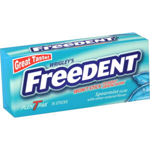 wrigley s freedent spearmint chewing gum single pack 15 pieces 14411439 7e65 40d4 8416 8019dc11774e.8fed517dc6e274a2384cc953faeee45d.jpeg